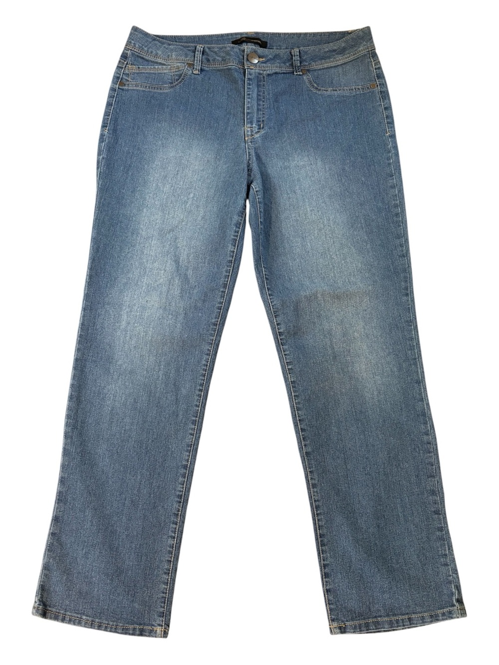 AG Denim Straight Leg Stretch Jeans.  Size 16